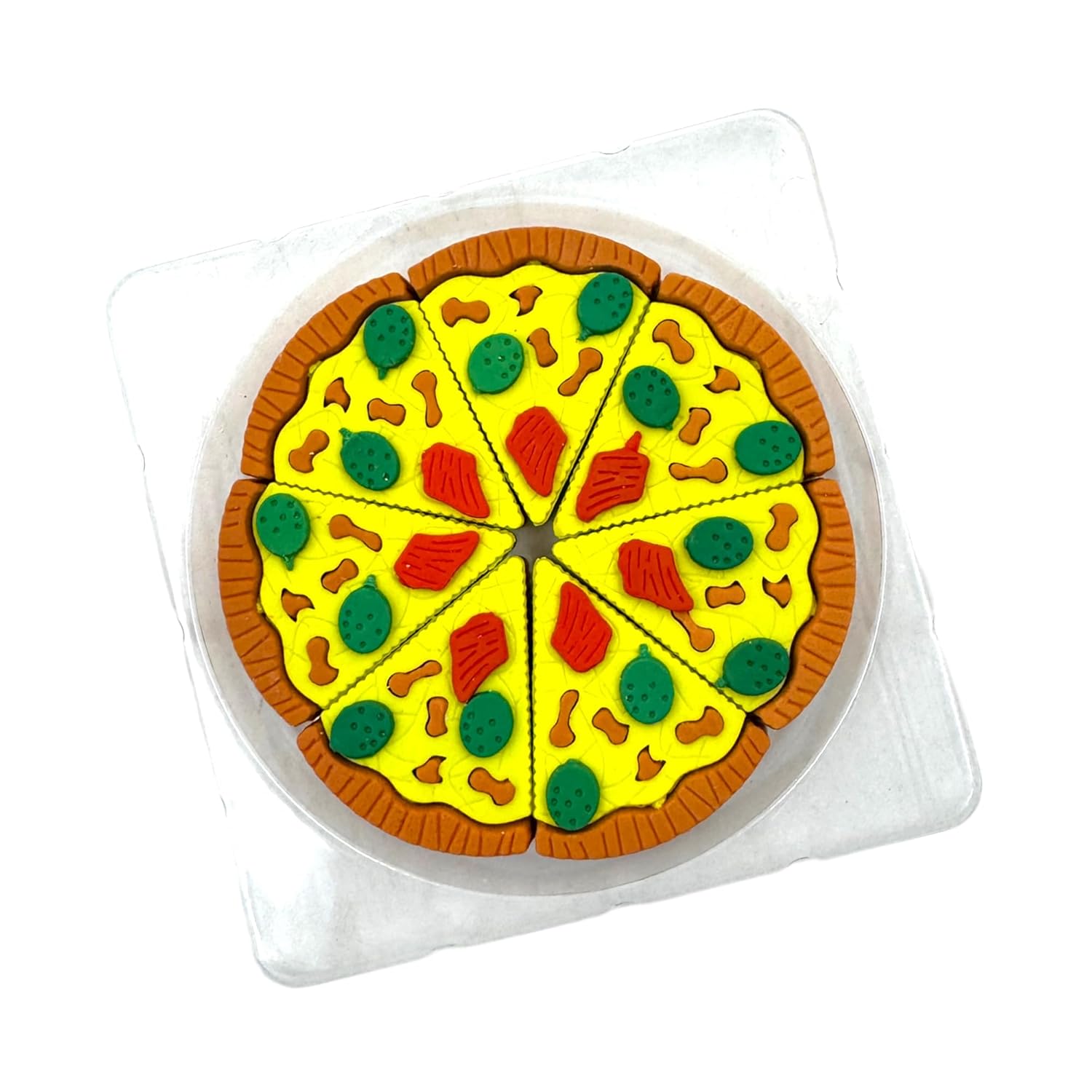 Pizza Erasers for Kids, 3D Slices Pizza Eraser, Cute & Fancy Fast Food Eraser (Set/Pack of 1) - infinityexculsivestore.com