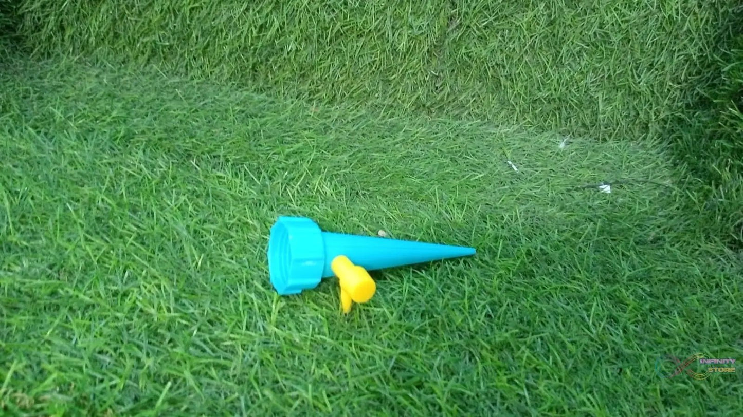 Plant Watering Spikes self Watering Spikes Water dripper for Plants, Adjustable Plant Watering Devices with Slow Release Control Valve Switch - infinityexculsivestore.com