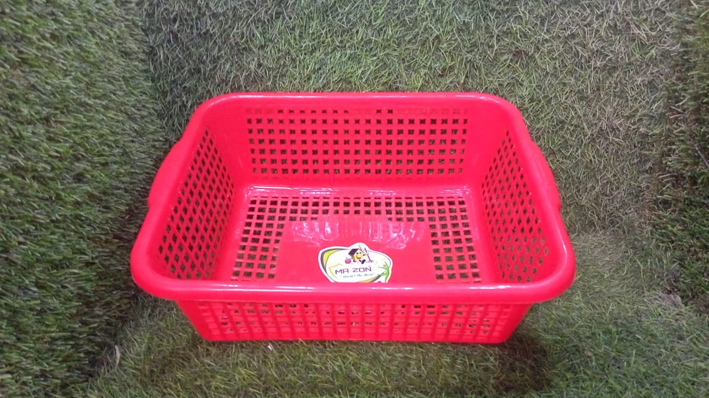 Plastic 3 Pieces Kitchen Large Size Dish Rack Drainer Vegetables and Fruits Washing Basket Dish Rack Multipurpose Organizers - infinityexculsivestore.com