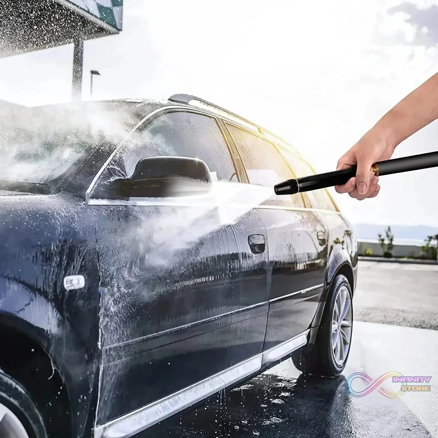 Plastic Car Washer high Pressure Gun Water Spray Trigger Nozzle Water Spray Gun (1 Pc) - infinityexculsivestore.com