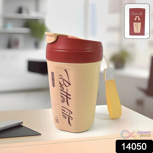 Plastic Coffee Tumbler, Travel Coffee Tumbler, Coffee Cups for Water (1 pc / 600ml) - infinityexculsivestore.com