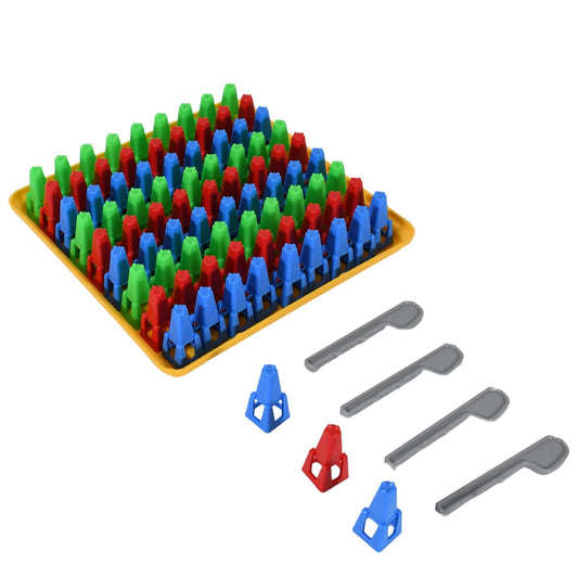 Plastic Color Crush Game Board, A Puzzle Game, Challenge's Educational Board Game's, Game for Kids & Adults, BirthdayΒ GiftΒ (1 Set) - infinityexculsivestore.com