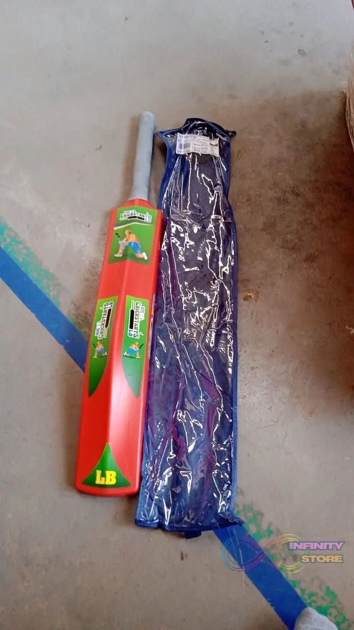 Plastic Cricket Bat For Kids (1 Pc) - infinityexculsivestore.com