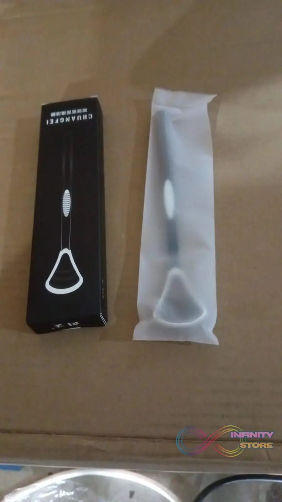 Plastic Dental Tongue Scraper Cleaner Brush (1 Pc) - infinityexculsivestore.com