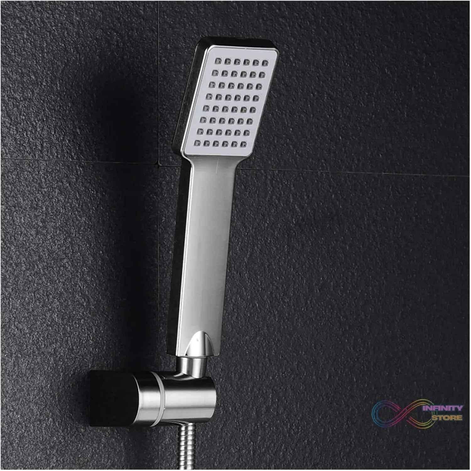 Plastic High Pressure Handheld Shower Head (1 Pc) - infinityexculsivestore.com