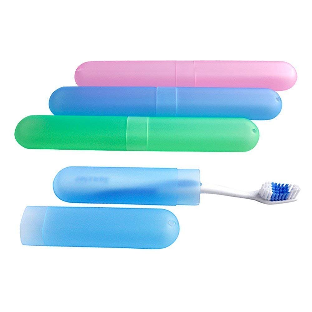 Plastic Hygienic Toothbrush Travel Portable Case 1 Pcs - infinityexculsivestore.com