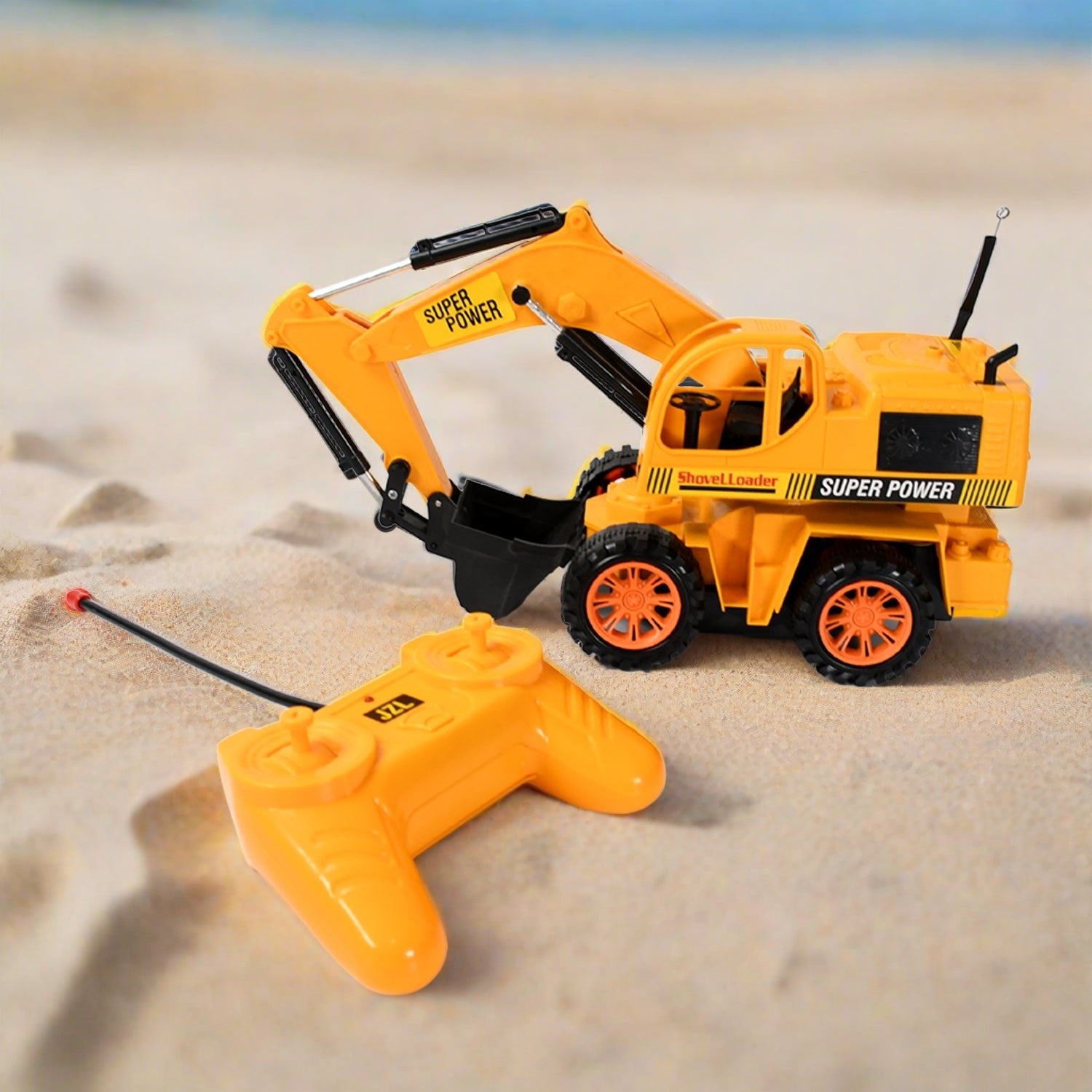 Plastic JCB Construction Toy Remote Control JCB Toys for Kids Boys, Super Power Remote Control JCB Truck Construction Toy (1 Set) - infinityexculsivestore.com