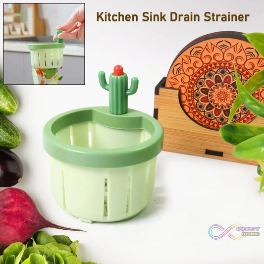Plastic Kitchen Sink Drain Strainer (1 Pc) - infinityexculsivestore.com