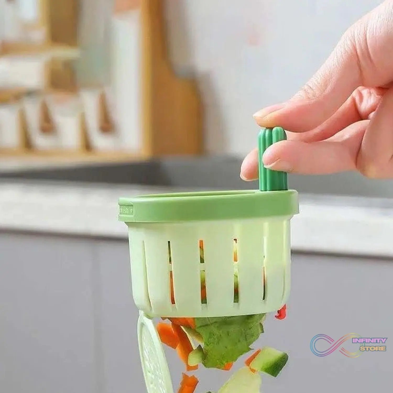 Plastic Kitchen Sink Drain Strainer (1 Pc) - infinityexculsivestore.com