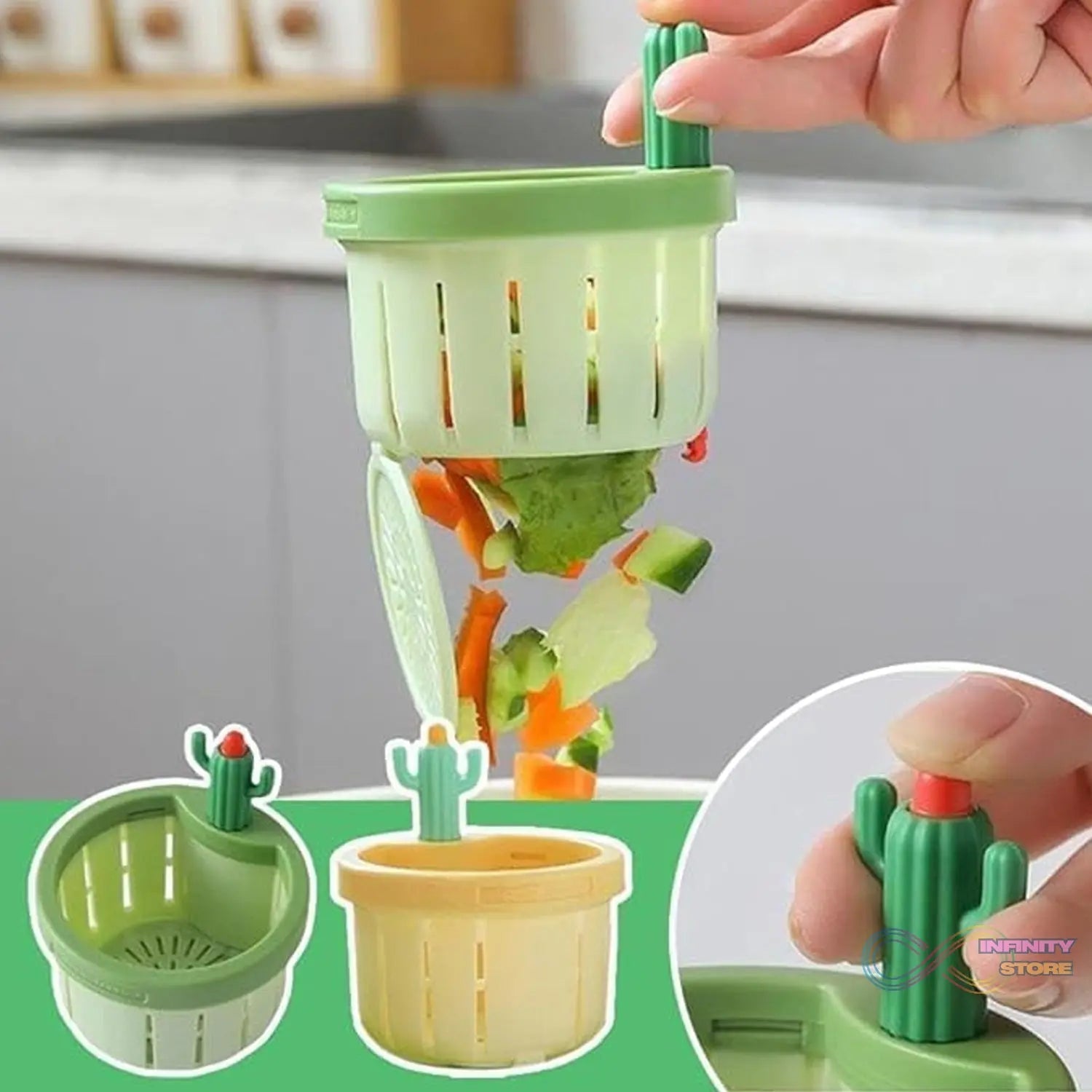 Plastic Kitchen Sink Drain Strainer (1 Pc) - infinityexculsivestore.com