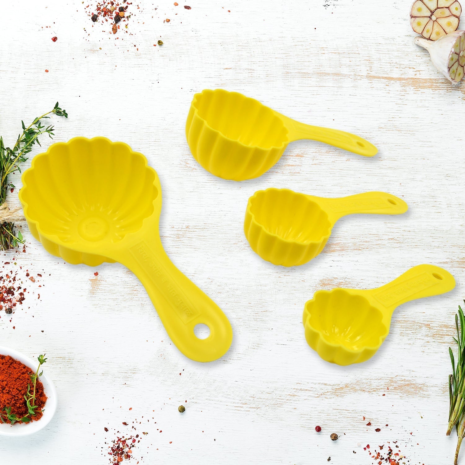 Plastic Kitchen Tool Mould / Ladoo Mould Spoon Ladoo Making Spoon Set for Kitchen Multipurpose, Plastic Ladoo Mold For Making Different Variety of Ladoo (4 Pcs Set) - infinityexculsivestore.com