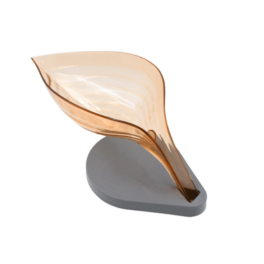 Plastic Leaf Shape Soap Box, Soap Holder (1 Pc / With Color Box) - infinityexculsivestore.com