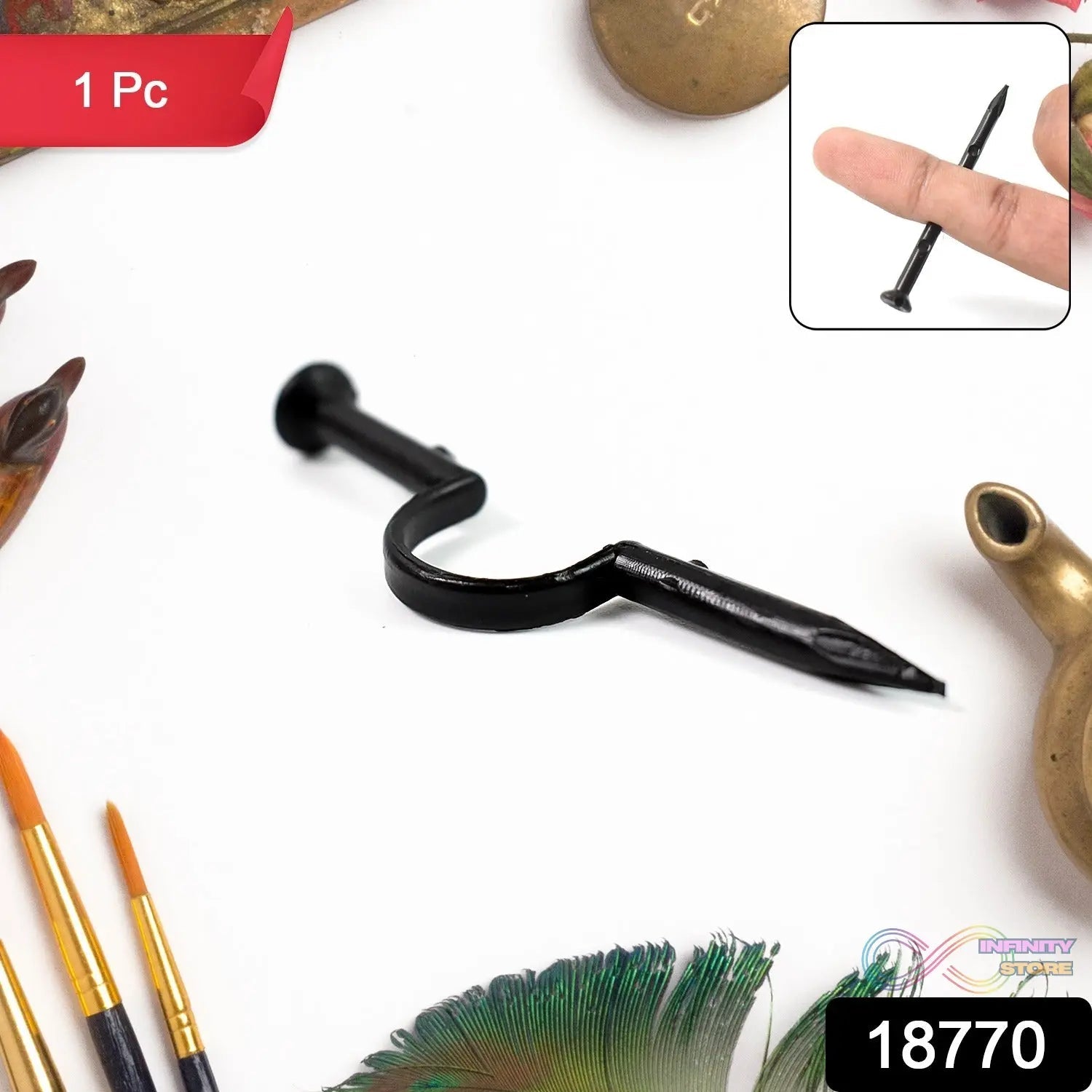 Plastic Magic Nail Toy Prank Magic Fake (1 Pc) - infinityexculsivestore.com