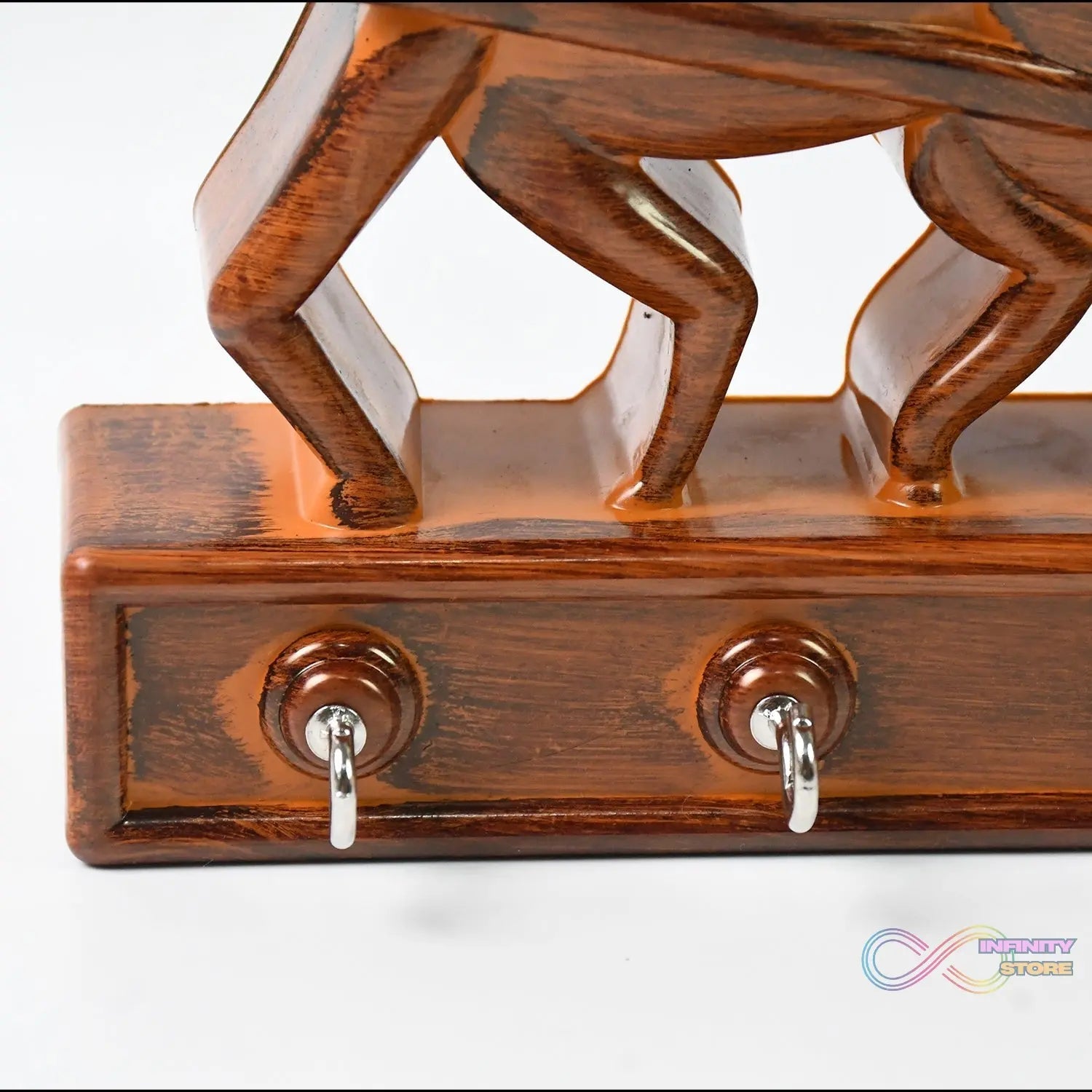 Plastic Rath Design Plastic 6 Hook Key Holder (1 Pc) - infinityexculsivestore.com