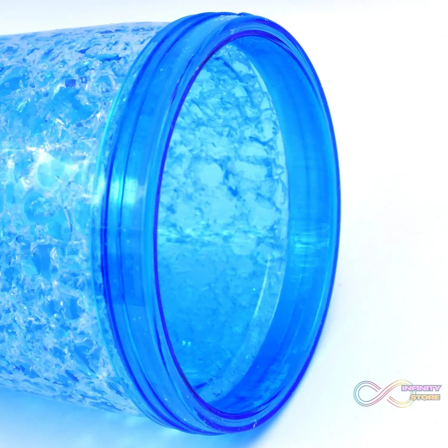 Plastic Reusable Sipper Tumbler with Lid and Straw (1 Pc / 500 ML / Mix Color / 1 Pc) - infinityexculsivestore.com