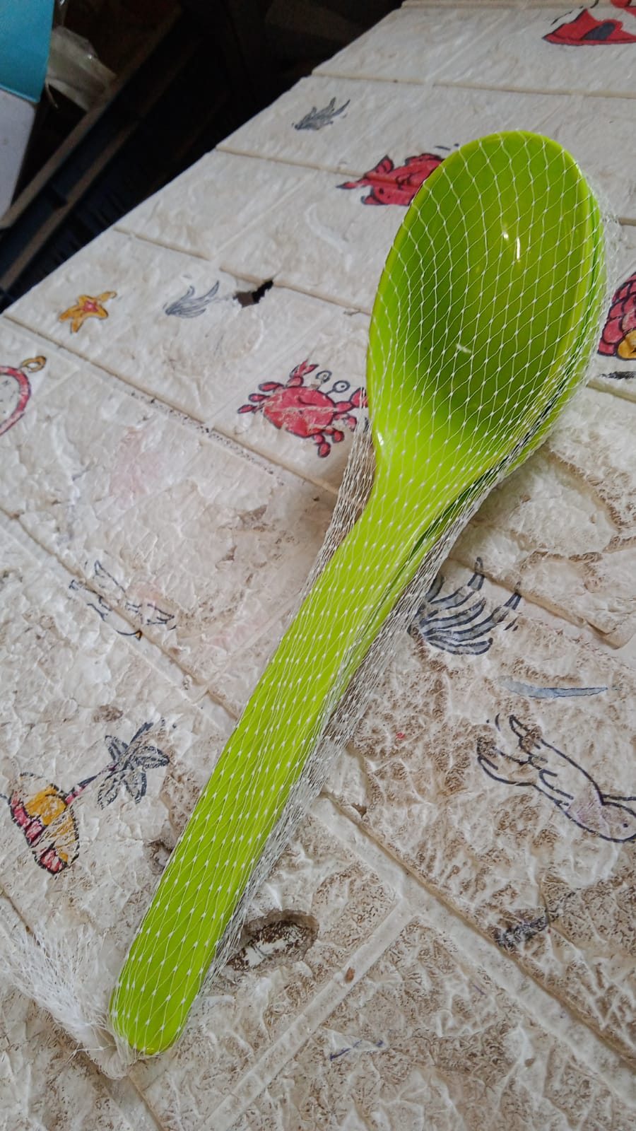 Plastic Spoon Kitchen Multipurpose Serving Ladle for Frying, Serving, Turner, Curry Ladle, Serving Rice, Spoon Used While Eating and Serving Food Stuffs Etc (2 Pcs Set / 10 Inch ) - infinityexculsivestore.com
