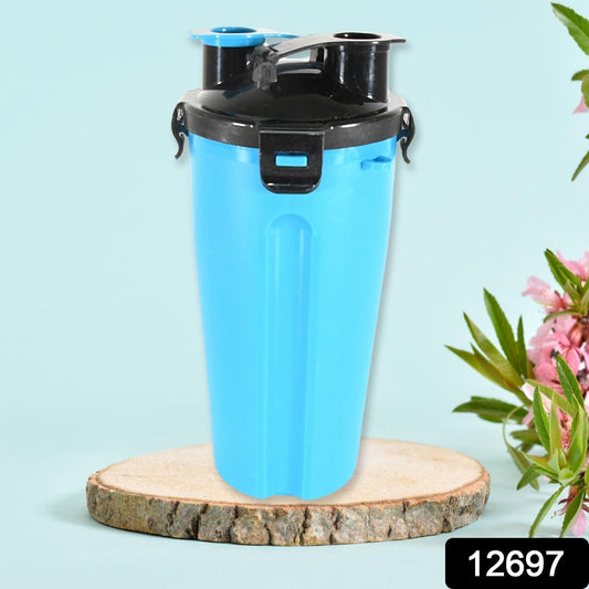 Plastic Sports Double Wall Water Bottle, High Quality Water Bottle, BPA - Free & Leak - Proof! For Kids' School, For Fridge, Office, Sports, School, Gym, Yoga (1 Pc / 400 ML Approx) - infinityexculsivestore.com