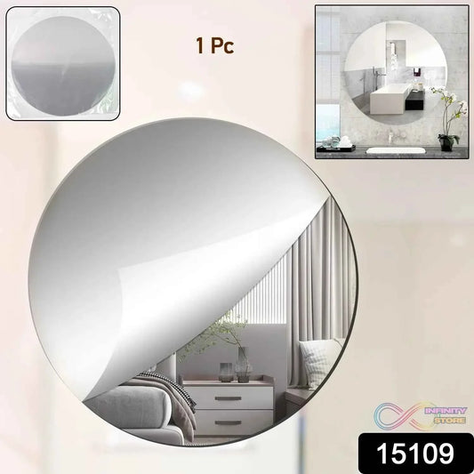 Plastic Square 3D Mirror Wall Stickers (1 Pc) - infinityexculsivestore.com