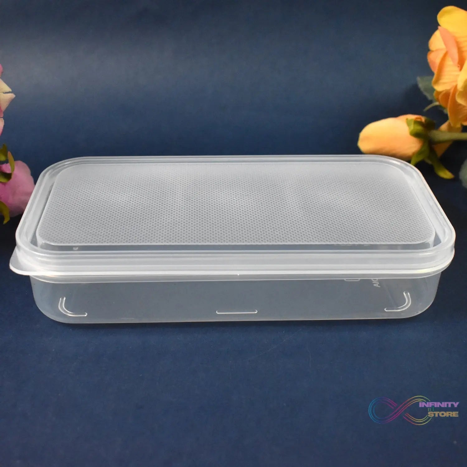 Plastic Square Lunch Box, Kitchen Containers Set (3 Pcs Set) - infinityexculsivestore.com