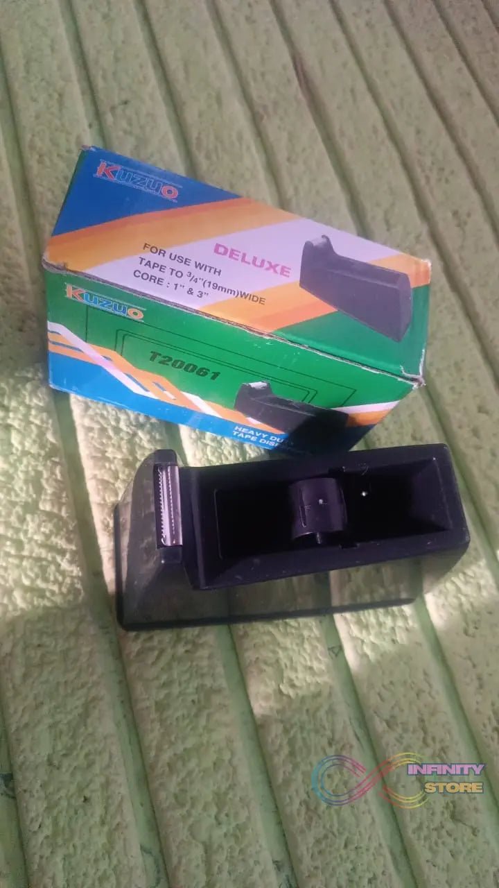 Plastic Tape Dispenser Cutter for Home Office use (1 pc / Big / Mix Color) - infinityexculsivestore.com