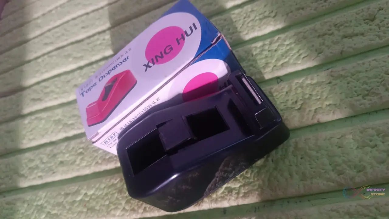 Plastic Tape Dispenser Cutter for Home Office use (1 pc) - infinityexculsivestore.com
