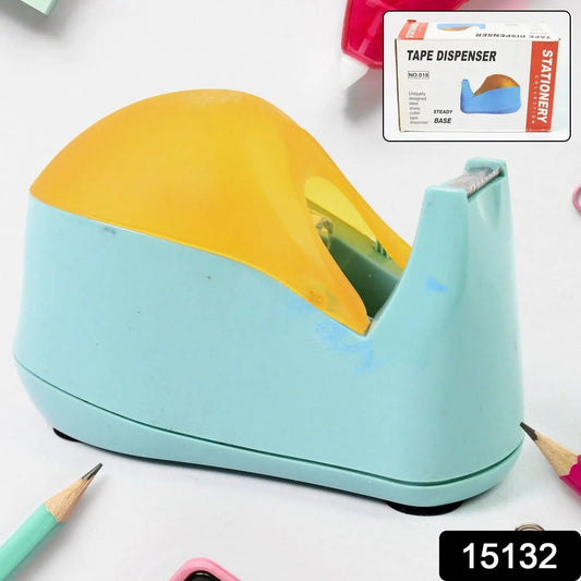 Plastic Tape Dispenser Cutter for Home Office use (1 pc) - infinityexculsivestore.com
