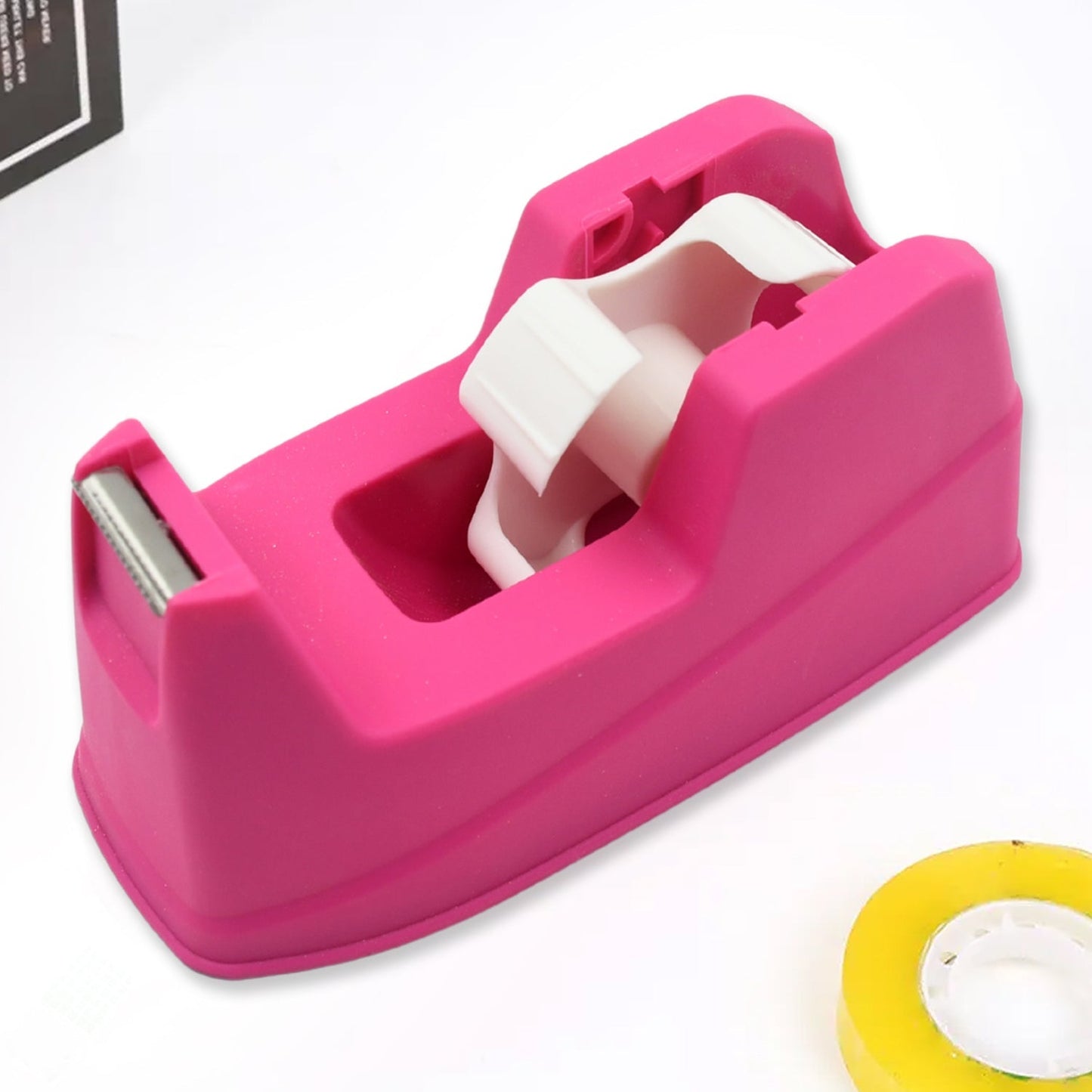 Plastic Tape Dispenser Cutter for Home Office use, Tape Dispenser for Stationary, Tape Cutter Packaging Tape (1 pc / 631 Gm) - infinityexculsivestore.com