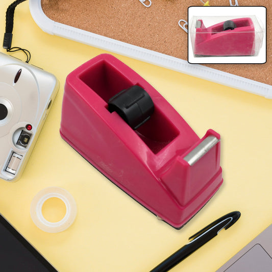 Plastic Tape Dispenser Cutter for Home Office use, Tape Dispenser for Stationary, Tape Cutter Packaging Tape School Supplies (1 pc / 273 Gm) - infinityexculsivestore.com