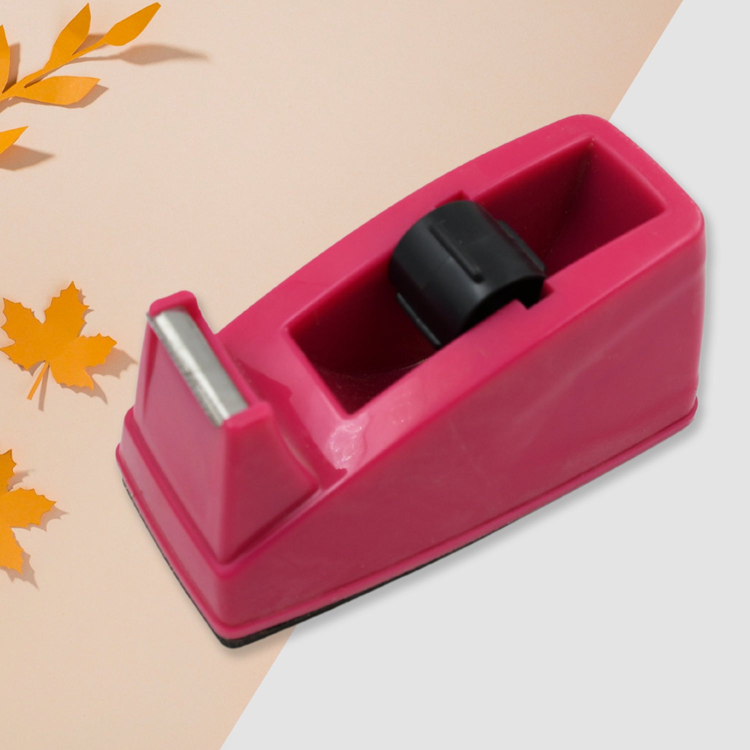 Plastic Tape Dispenser Cutter for Home Office use, Tape Dispenser for Stationary, Tape Cutter Packaging Tape School Supplies (1 pc / 273 Gm) - infinityexculsivestore.com