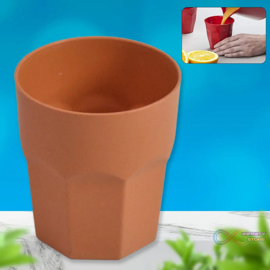 Plastic Tumblers Lightweight Cups / Glass Reusable Serving Drinking Cups (1 Pc) - infinityexculsivestore.com