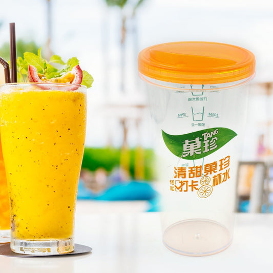Plastic Water, Coffee Cup For Home Outdoor Works, Appreciation and Motivation Portable Plastic Coffee Cup / Tumbler for Travel, Home, Office, Gift for Travel Lovers - infinityexculsivestore.com
