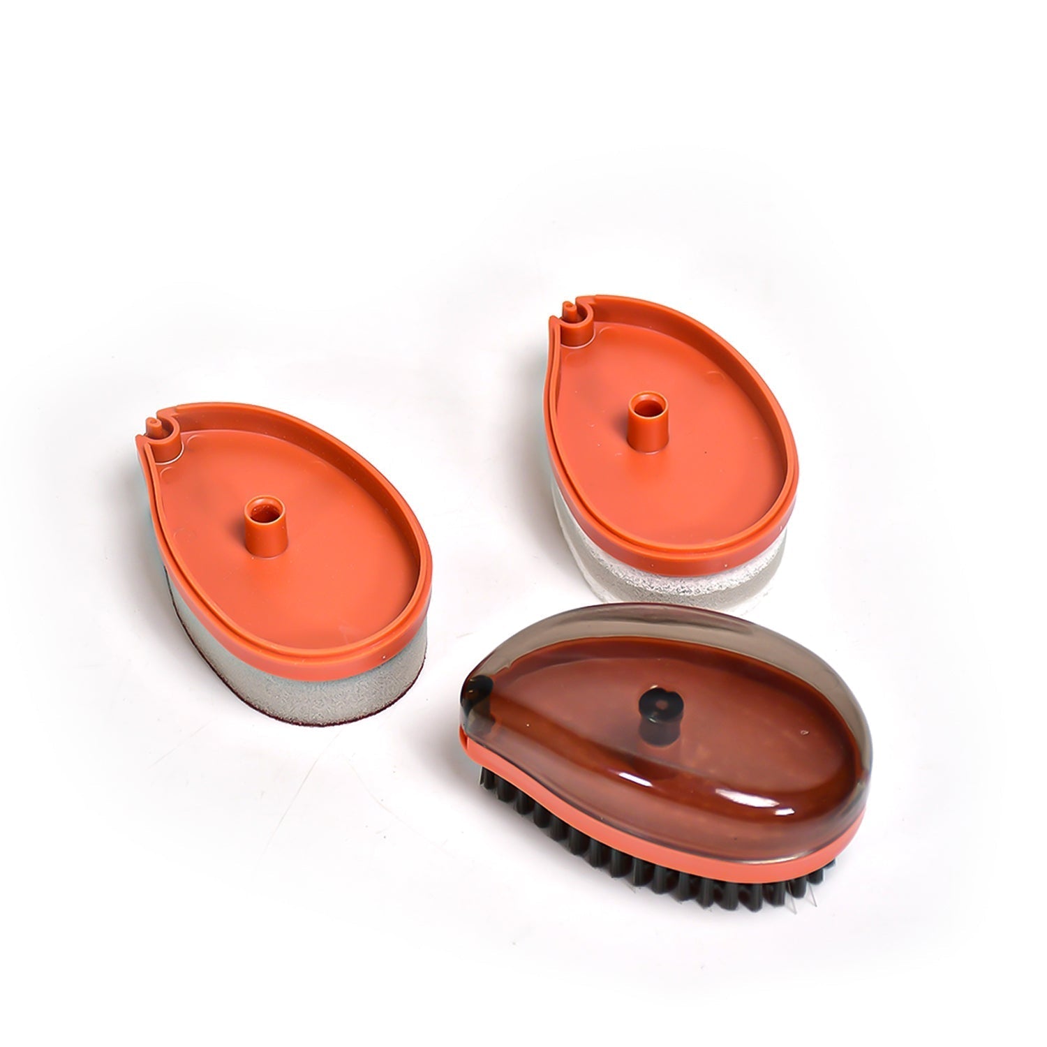 Plastic Wet and Dry Brush for home (Multicolor, 3 Units) - infinityexculsivestore.com