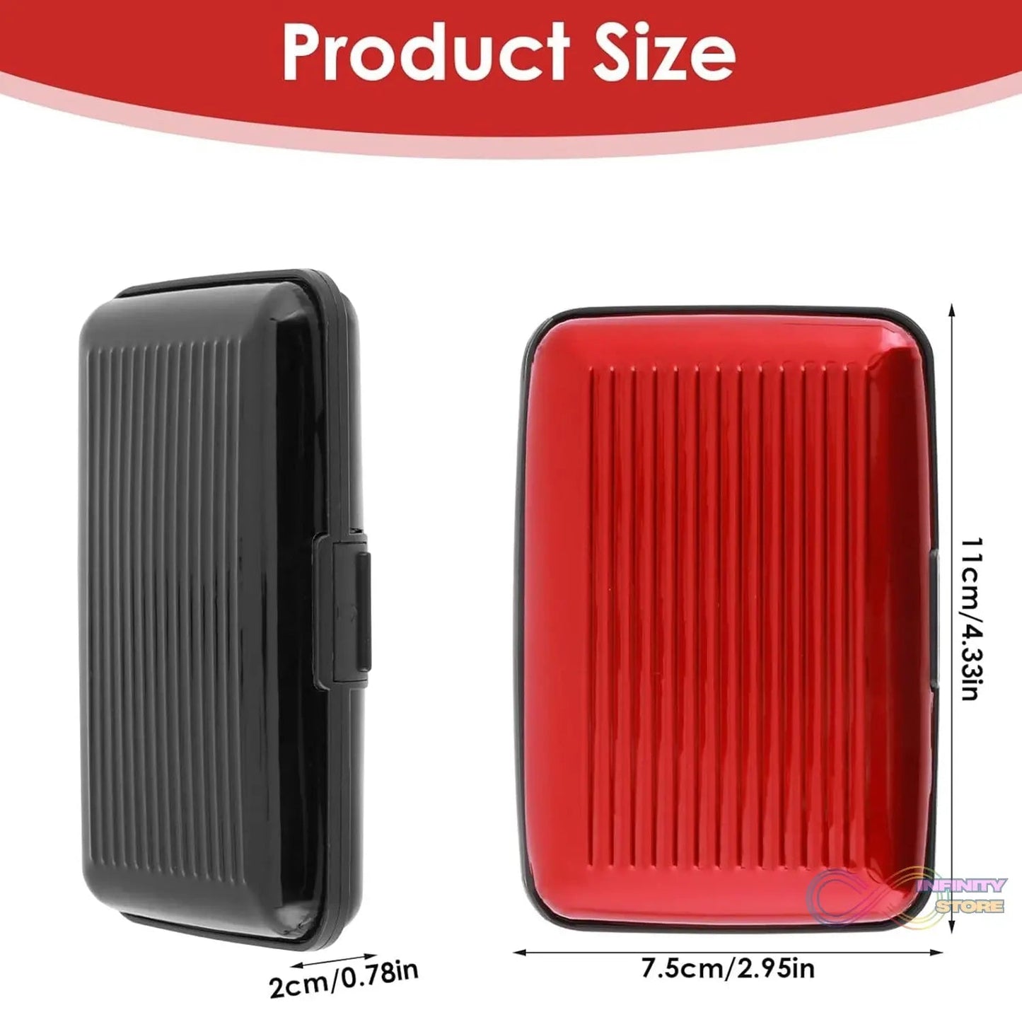 Plastic cardholder Waterproof Card Case (1 Pc) - infinityexculsivestore.com