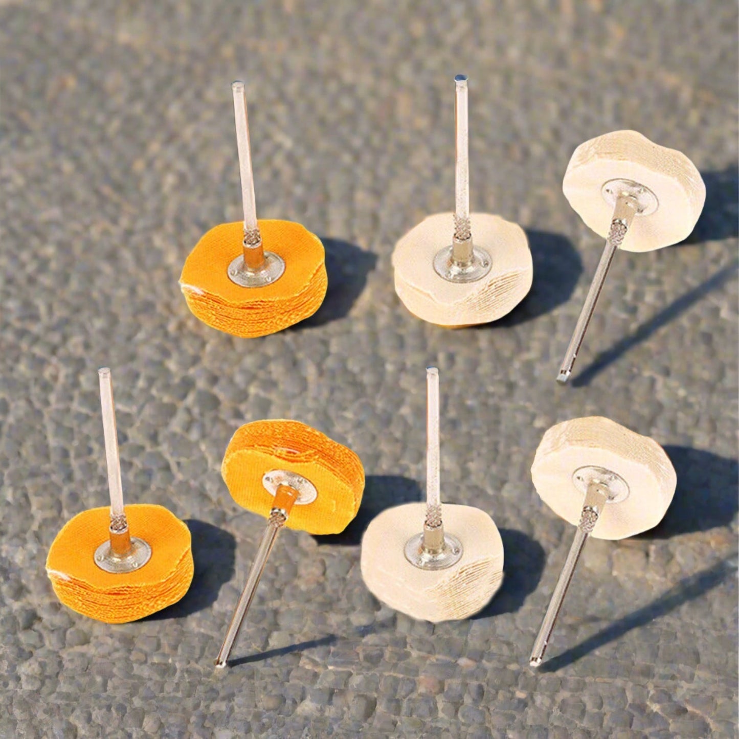 Polisher Buffer Wheel Polishing Buffing Pad Brush for Rotary Drill Bit (7 Pcs Set) - infinityexculsivestore.com