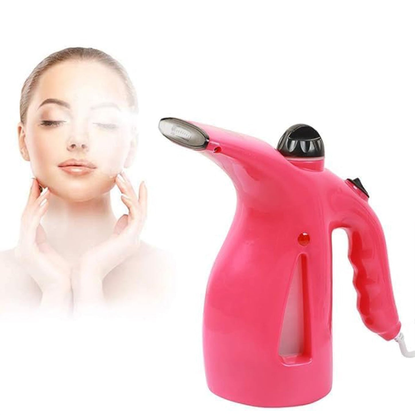 Portable 4 in 1 Handheld Garment Steamer & Facial Steamer Electric Iron Steam Portable Handy Vapor Steamer - infinityexculsivestore.com