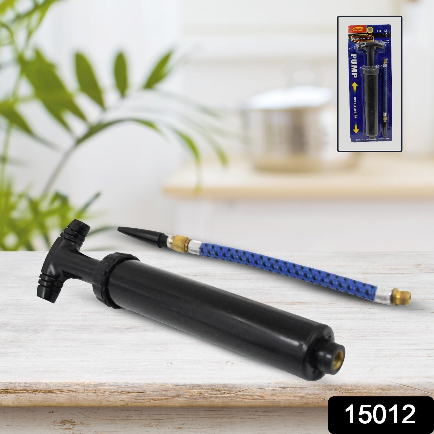 Portable Air Ball Inflatable Kit With PIN Plastic & Metal (1 Pc With Pin) - infinityexculsivestore.com