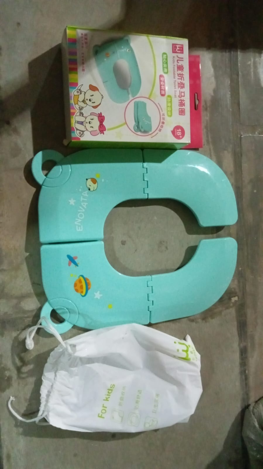 Portable Baby / Kids Toilet Seat Foldable Potty Seat (1 Pc) - infinityexculsivestore.com