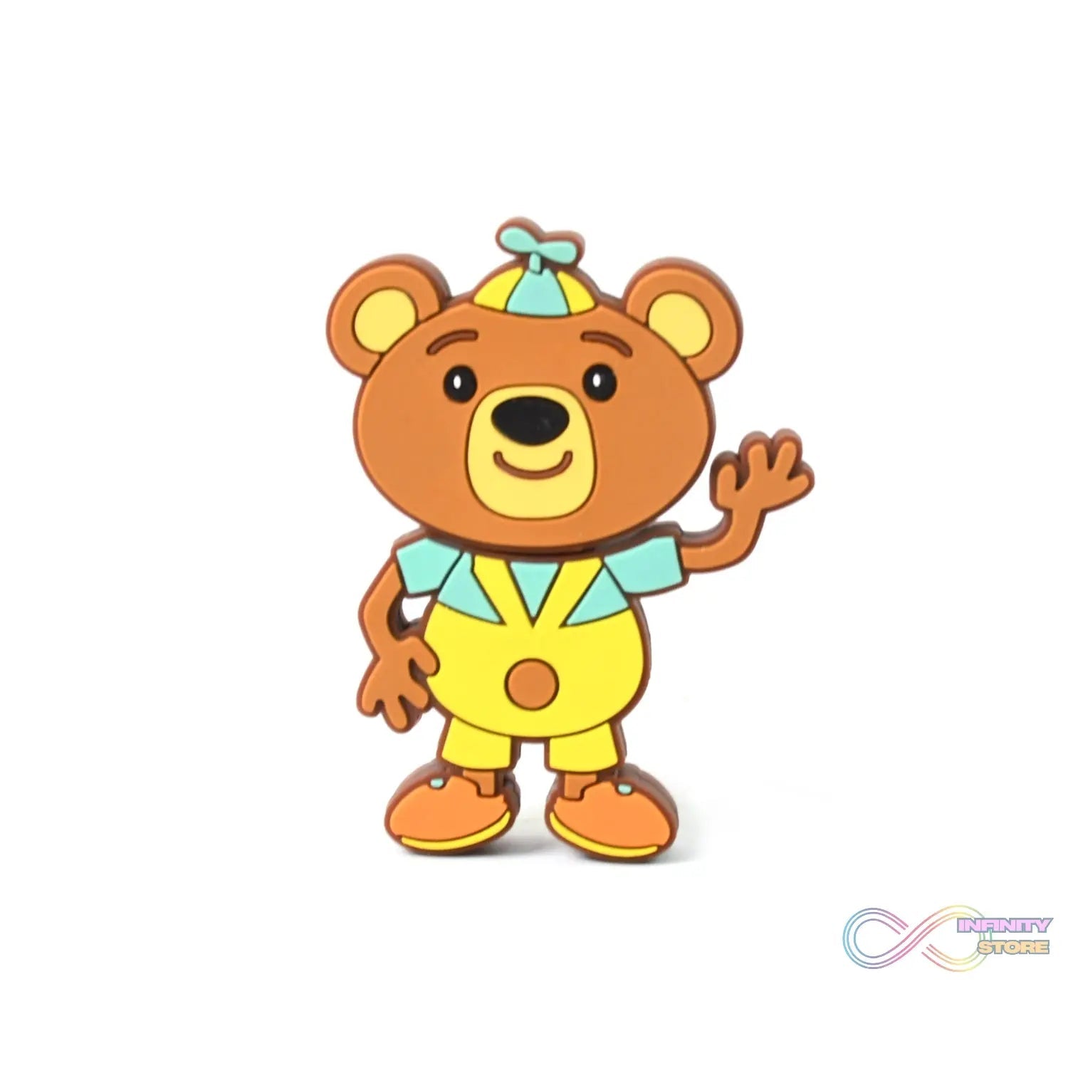 Portable Cartoon Shape Silicone USB Pen drive / Flash disk (15 GB With Baby Rhymes Song / 1 Pc) - infinityexculsivestore.com