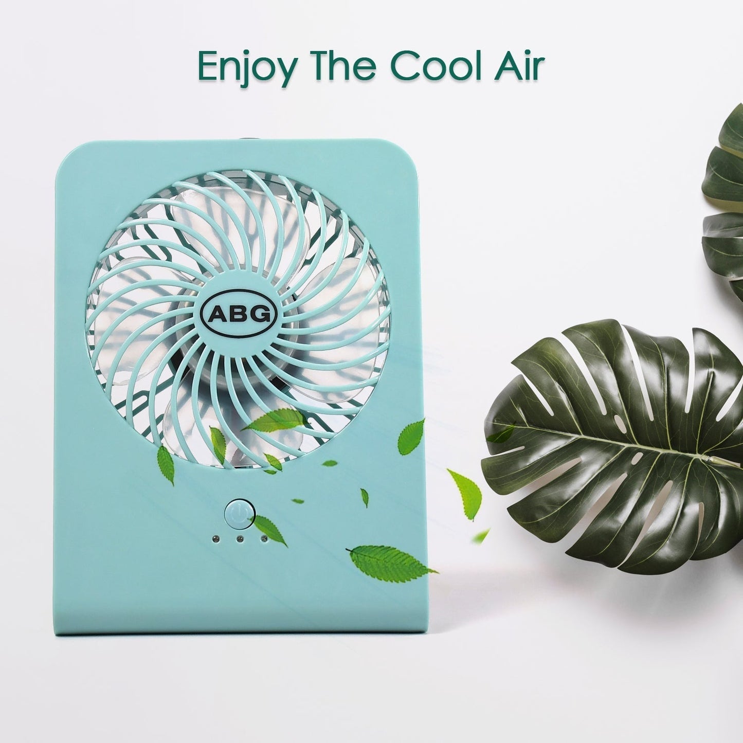 Portable Desk Fan Big Table Fan3 Step Speed Setting Fan Personal Desk Fan Suitable For Office , School & Home Use (Battery Not Include) - infinityexculsivestore.com