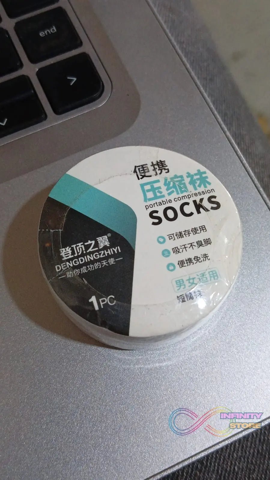 Portable Disposable Socks Outdoor Compression Travel Sock (1 pair) - infinityexculsivestore.com