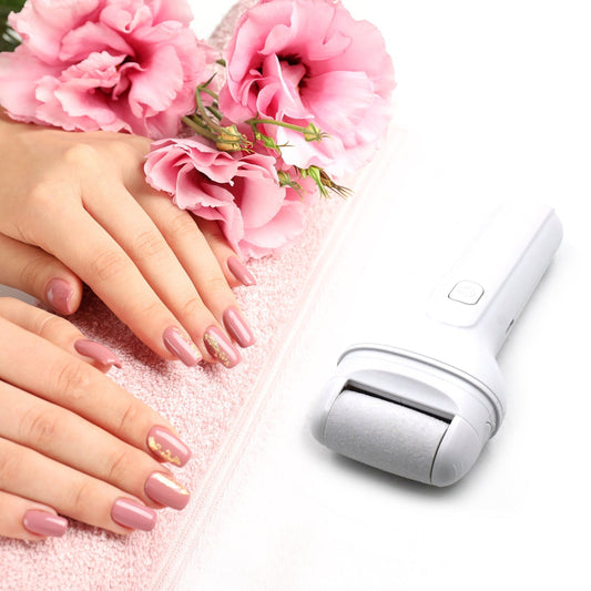Portable Electric Foot File Heavy Pressure Induction Foot Callus Remover Foot Care Tool Foot Grinder, Rechargeable for Foot Care, Pedicure Device, Callus & Dead Skin Removal - infinityexculsivestore.com