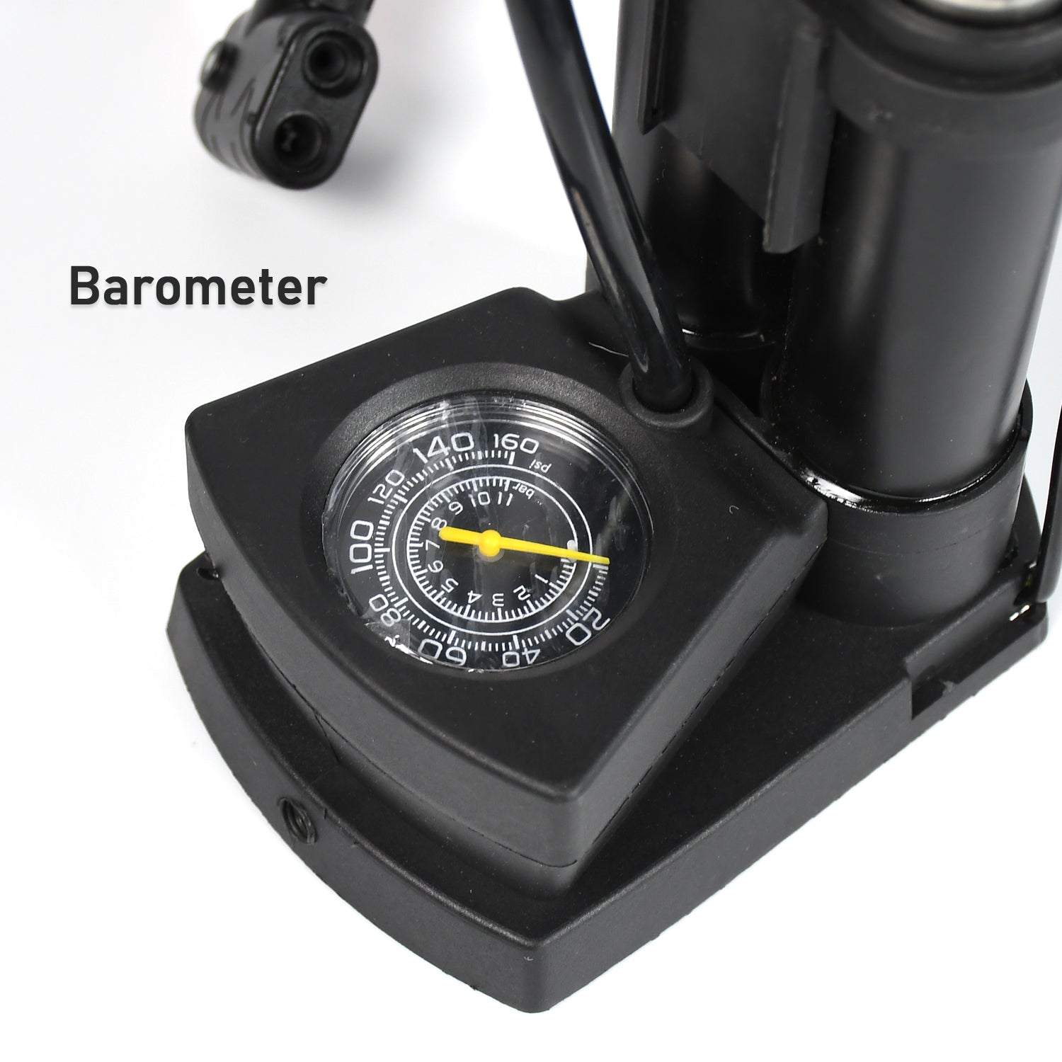 Portable Mini Bike Pump with Gauge - infinityexculsivestore.com