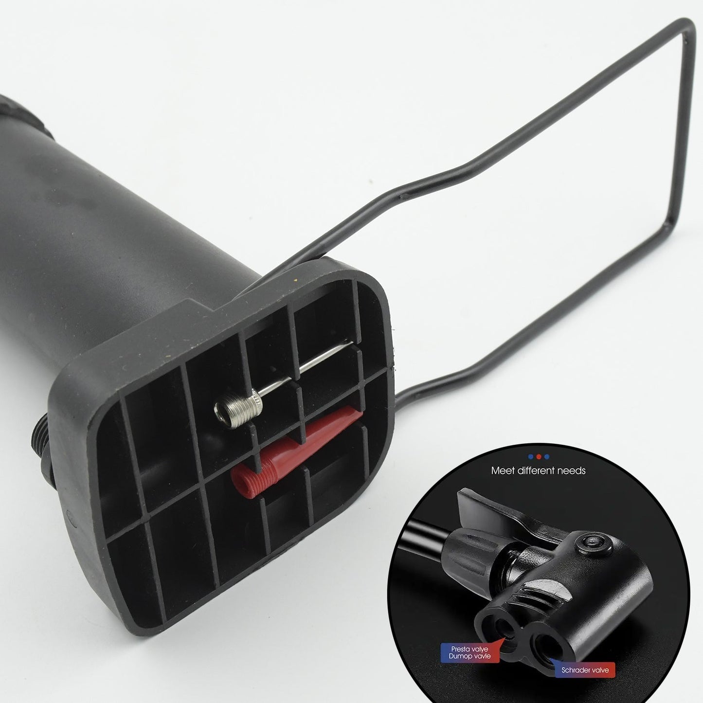 Portable Mini Foot Pump for Bicycle, Bike, and Car - infinityexculsivestore.com