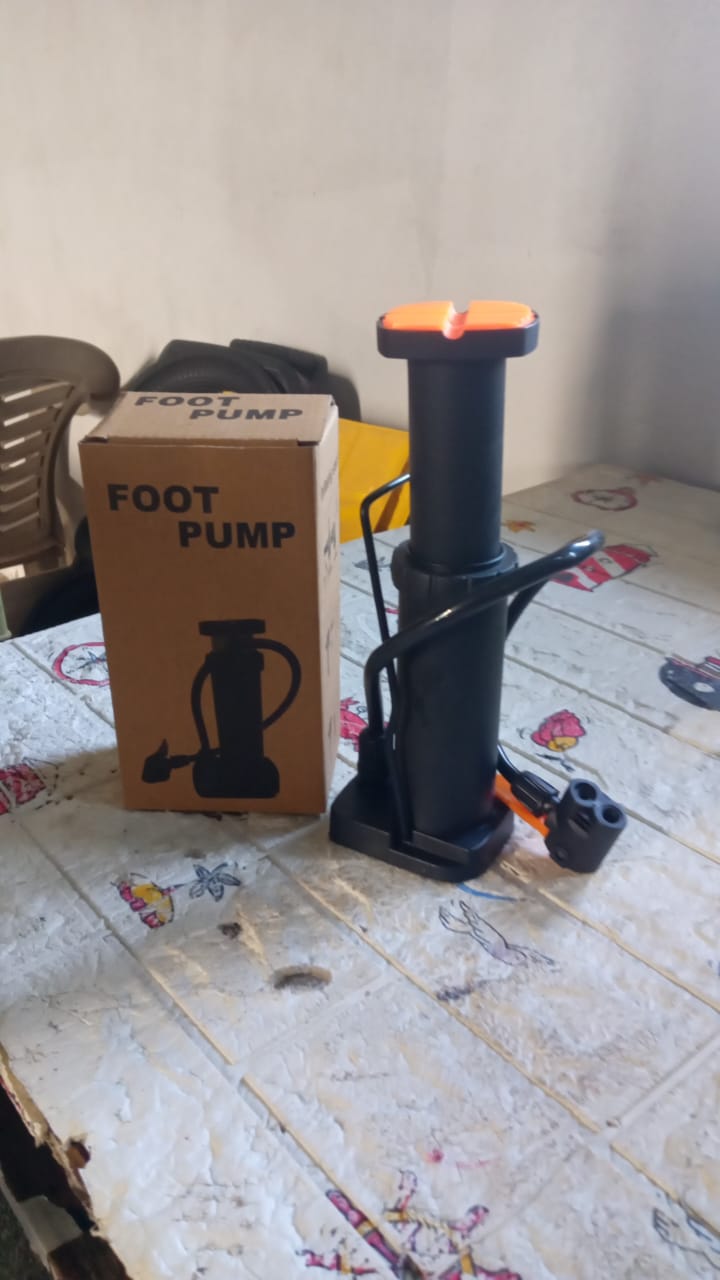 Portable Mini Foot Pump for Bicycle, Bike, and Car - infinityexculsivestore.com