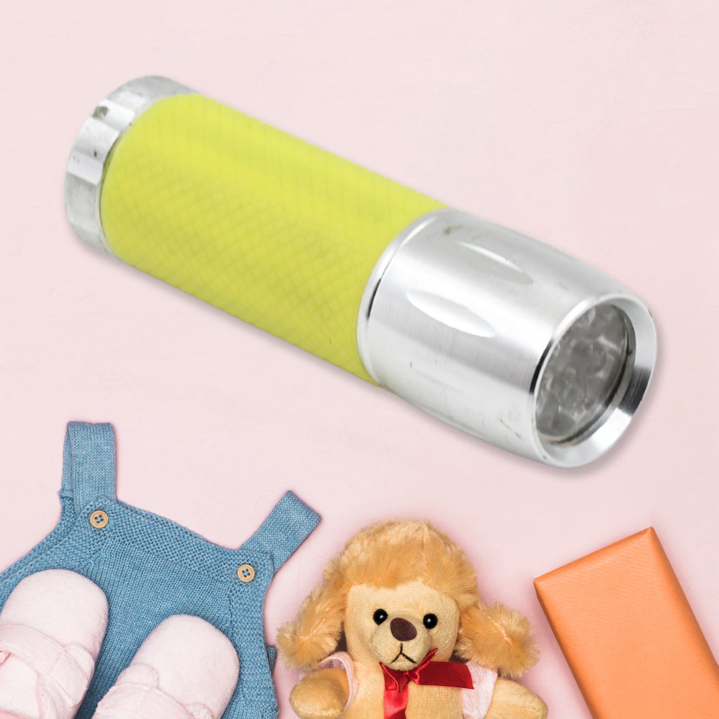 Portable Mini Torch / Flashlight LED Powerful High Lumens Pen Light Easy To Carry, Portable Pocket Compact Torch for Emergency 3 Battery operated (Battery not included / 1 pc) - infinityexculsivestore.com