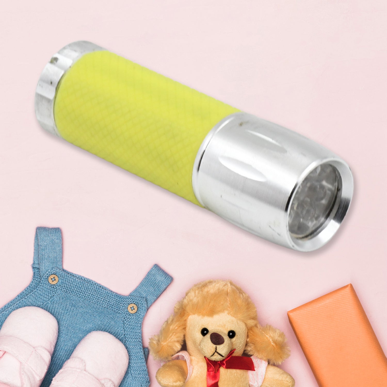Portable Mini Torch / Flashlight LED Powerful High Lumens Pen Light Easy To Carry, Portable Pocket Compact Torch for Emergency 3 Battery operated (Battery not included / 1 pc) - infinityexculsivestore.com