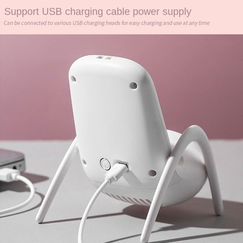 Portable Mobile Phone Holder Fan Personal Fan Multi - Function Fan Handheld Charging Fan (Battery Not Include) - infinityexculsivestore.com