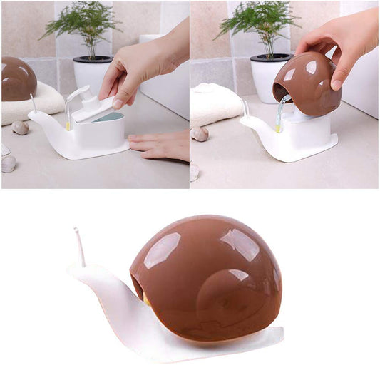 Portable Snail Shape Liquid Soap Dispenser - infinityexculsivestore.com