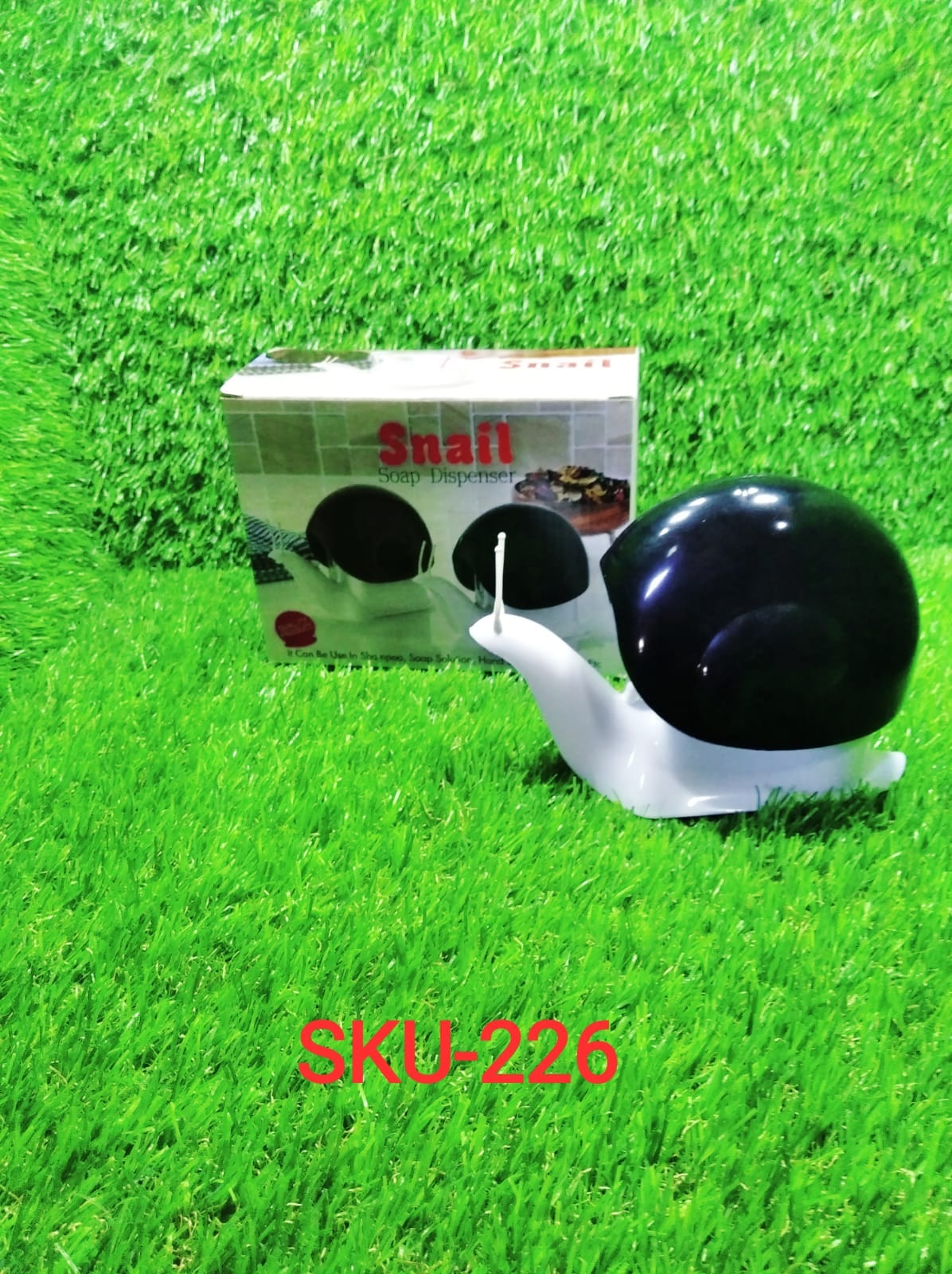 Portable Snail Shape Liquid Soap Dispenser - infinityexculsivestore.com