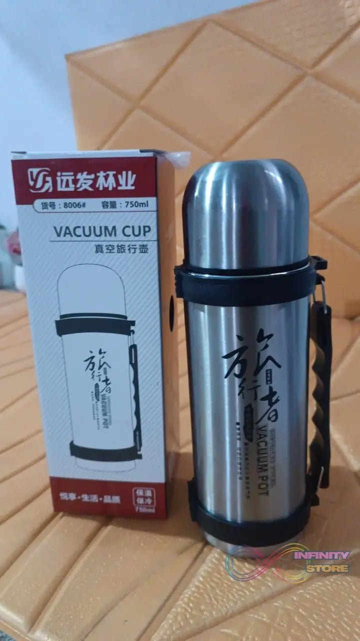 Portable Stainless Steel Coffee Tea Vacuum Flask Bottle (750ml / 1 Pc) - infinityexculsivestore.com